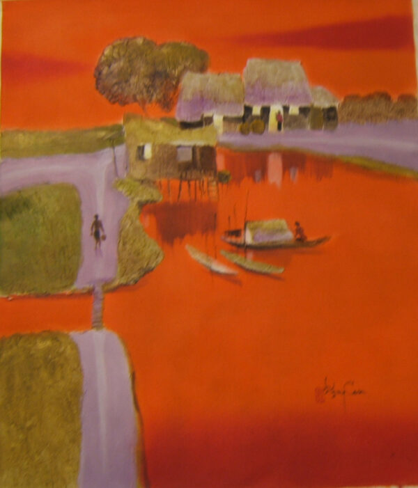 101.Home port-bến đỗ.60x70 (Sold)