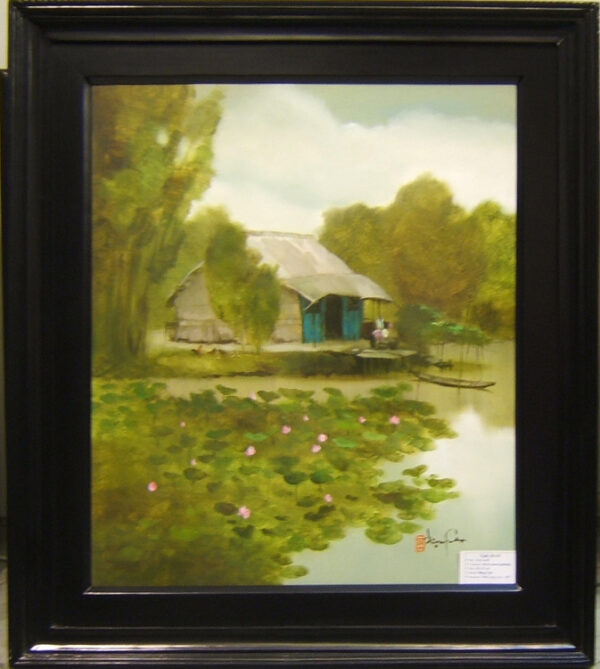 63- lotus pond (Sold)