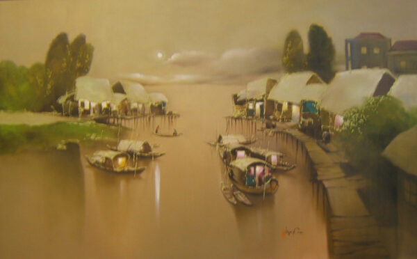 75- Floating village in Thap Muoi (Sold)