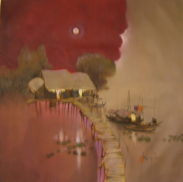 85-sunset on floating season (Sold)