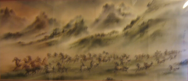 HT03.lo truong tri ma luc - long route showing its true nature-85x200 (Sold)