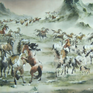 0.HThanh09_A herd of Horses in Wasteland