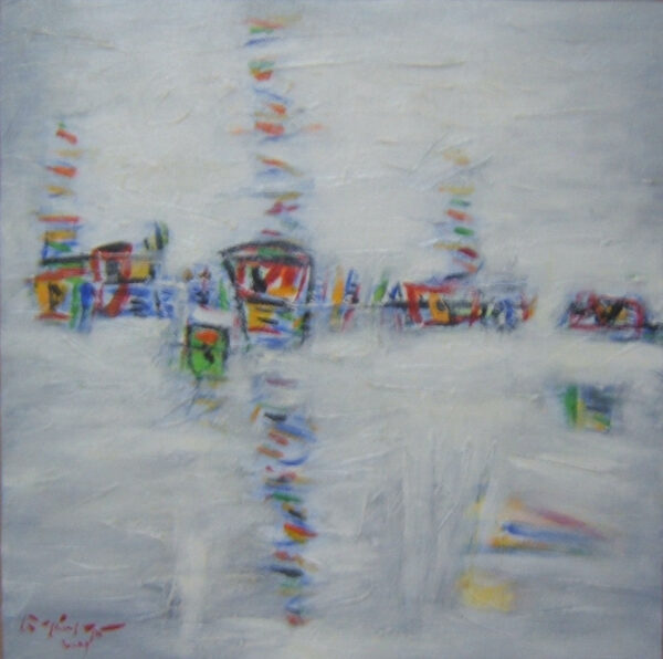 LTTh 47-Phong canh VII-40x40 (Sold)