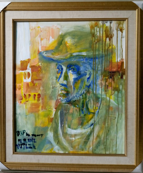 VDT-PM-01-17-Portrait of Bui Xuan Phai_50x60_oil (Sold)