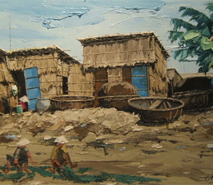 22. Fishing Net Knitting