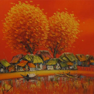 23. Village Along River I