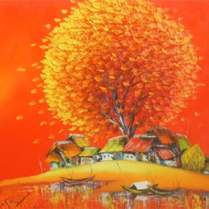 28. Village Along River II