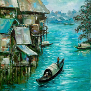 LQ-26-11-River in the afternoon