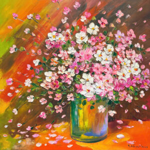 ThThu-26-05. Red Flowers Still Life